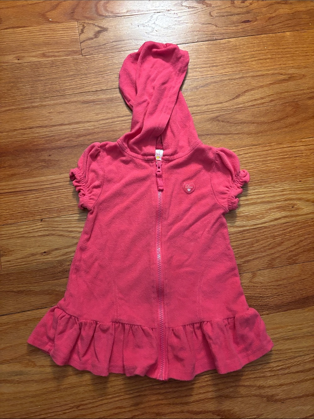 Girls swim coverup